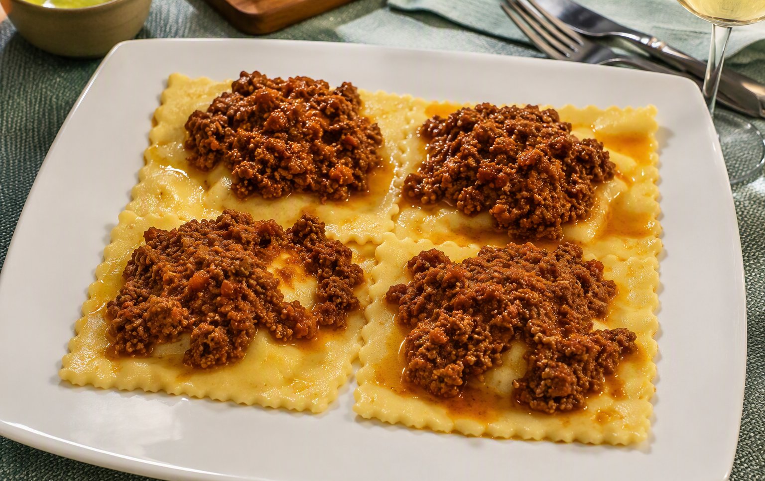 Tortelli al ragù di cinghiale